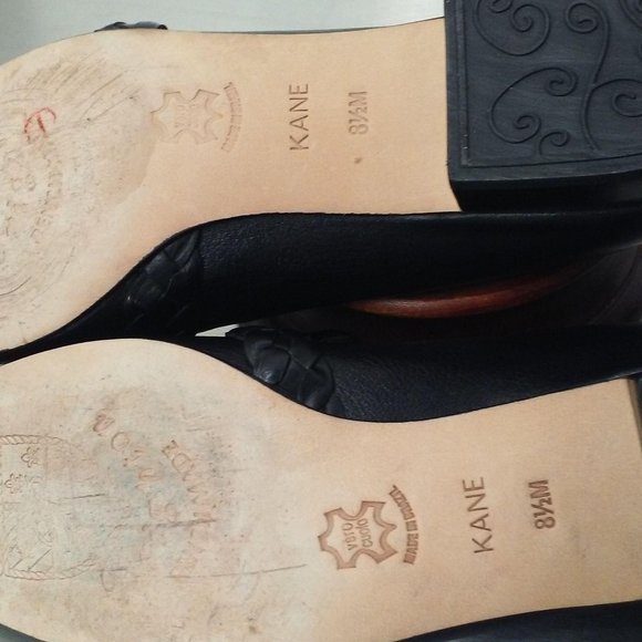 Brighton Kane Loafer Shoe Sz-8.5 Quilted Patent - Picture 10 of 12